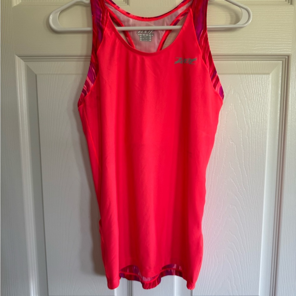 Zoot Orange Fitted Tank Top